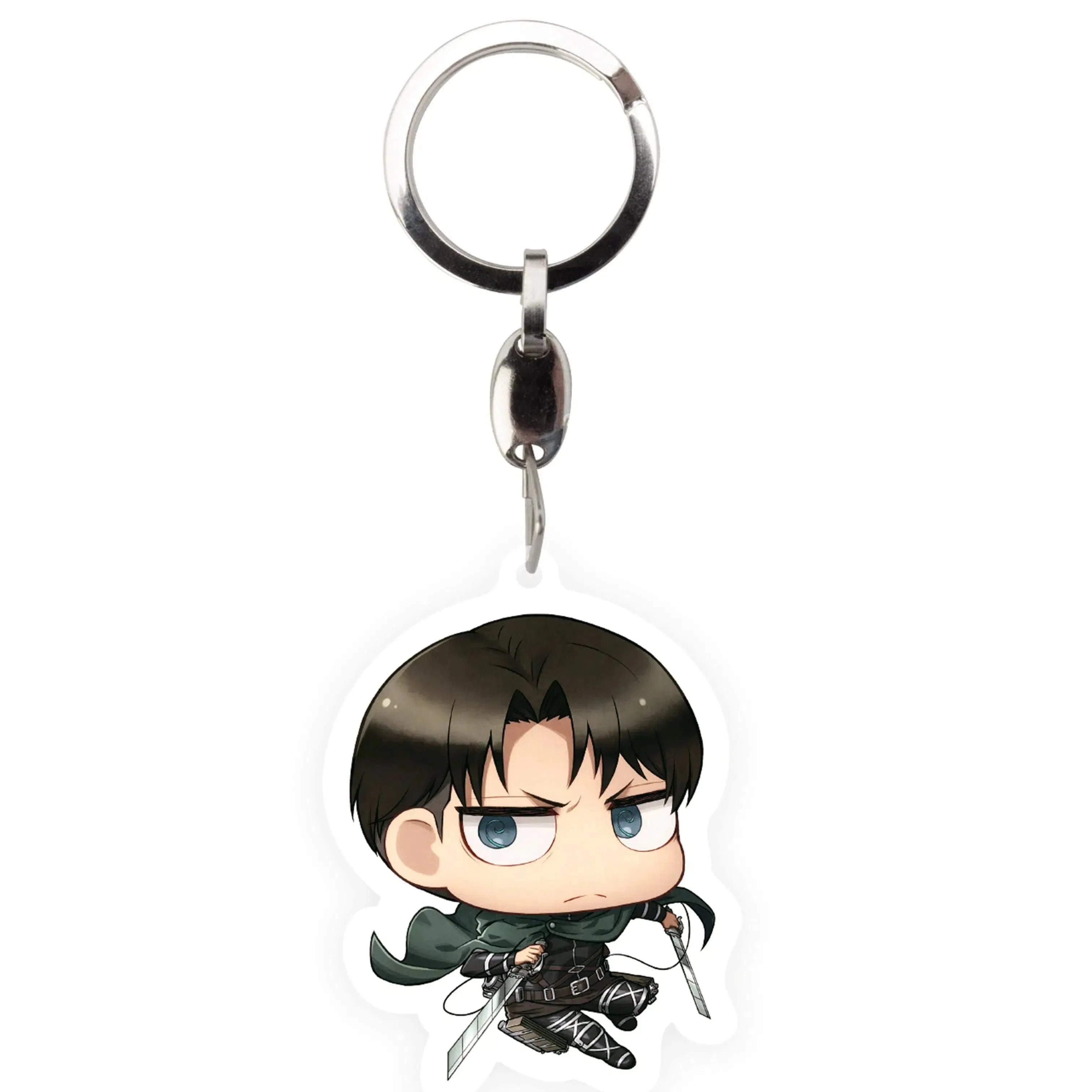 Attack on Titan - Chibi Levi Keychain (Acrylic) - ABYstyle