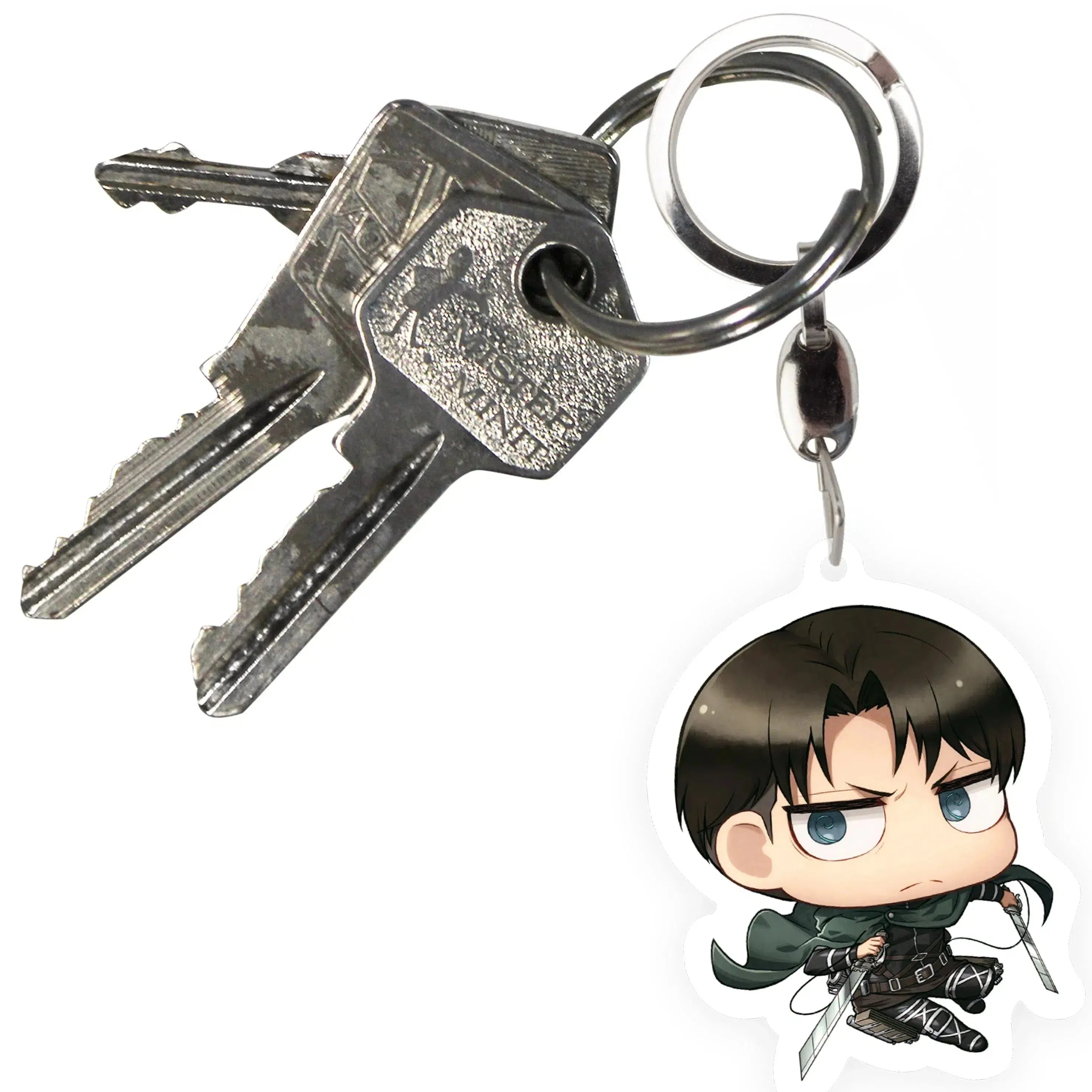 Attack on Titan - Chibi Levi Keychain (Acrylic) - ABYstyle
