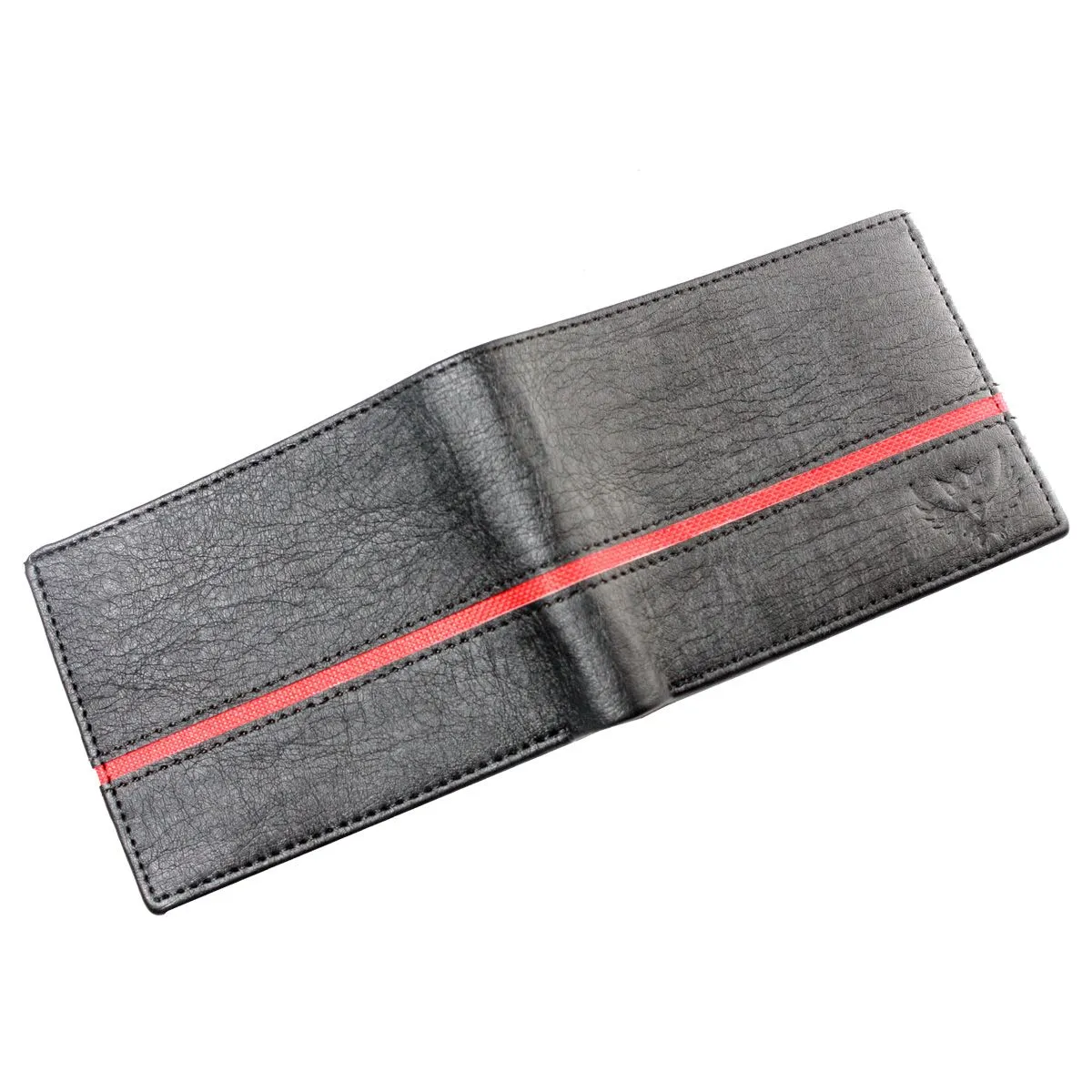 Bi-Fold Vegan Leather Wallet for Men (Black)