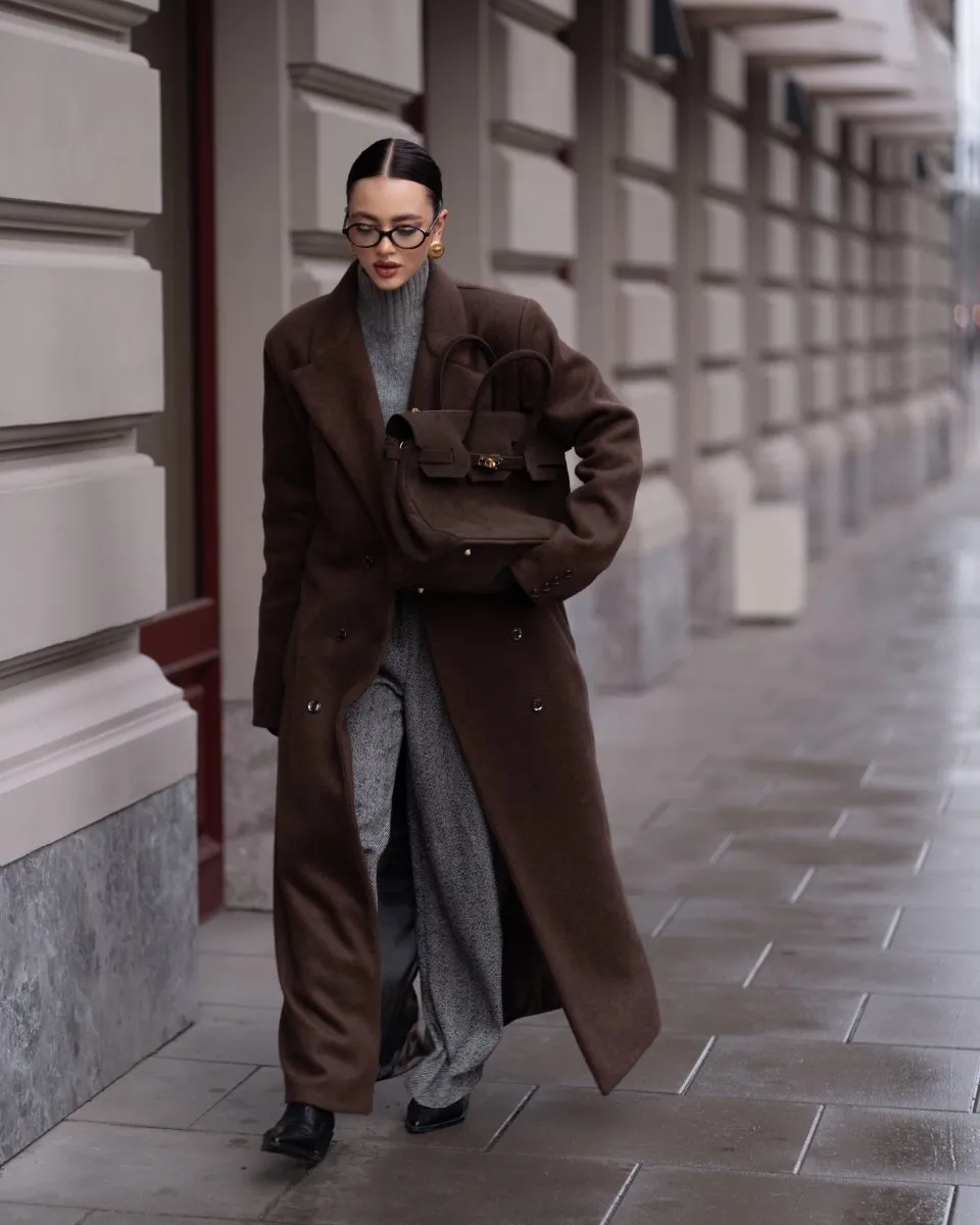 BIRKIVANA 40 Pelle Suede Dark Moka