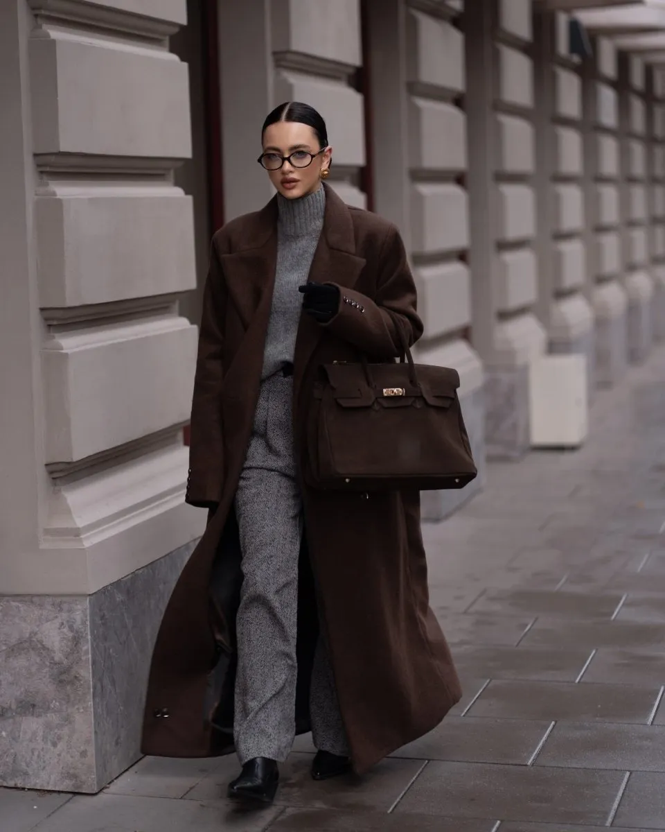 BIRKIVANA 40 Pelle Suede Dark Moka