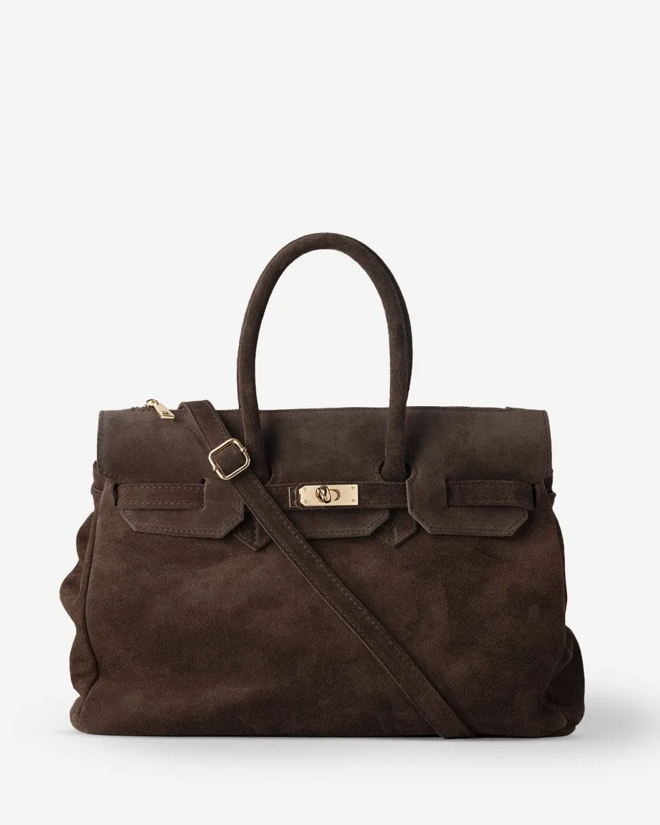 BIRKIVANA 40 Pelle Suede Dark Moka