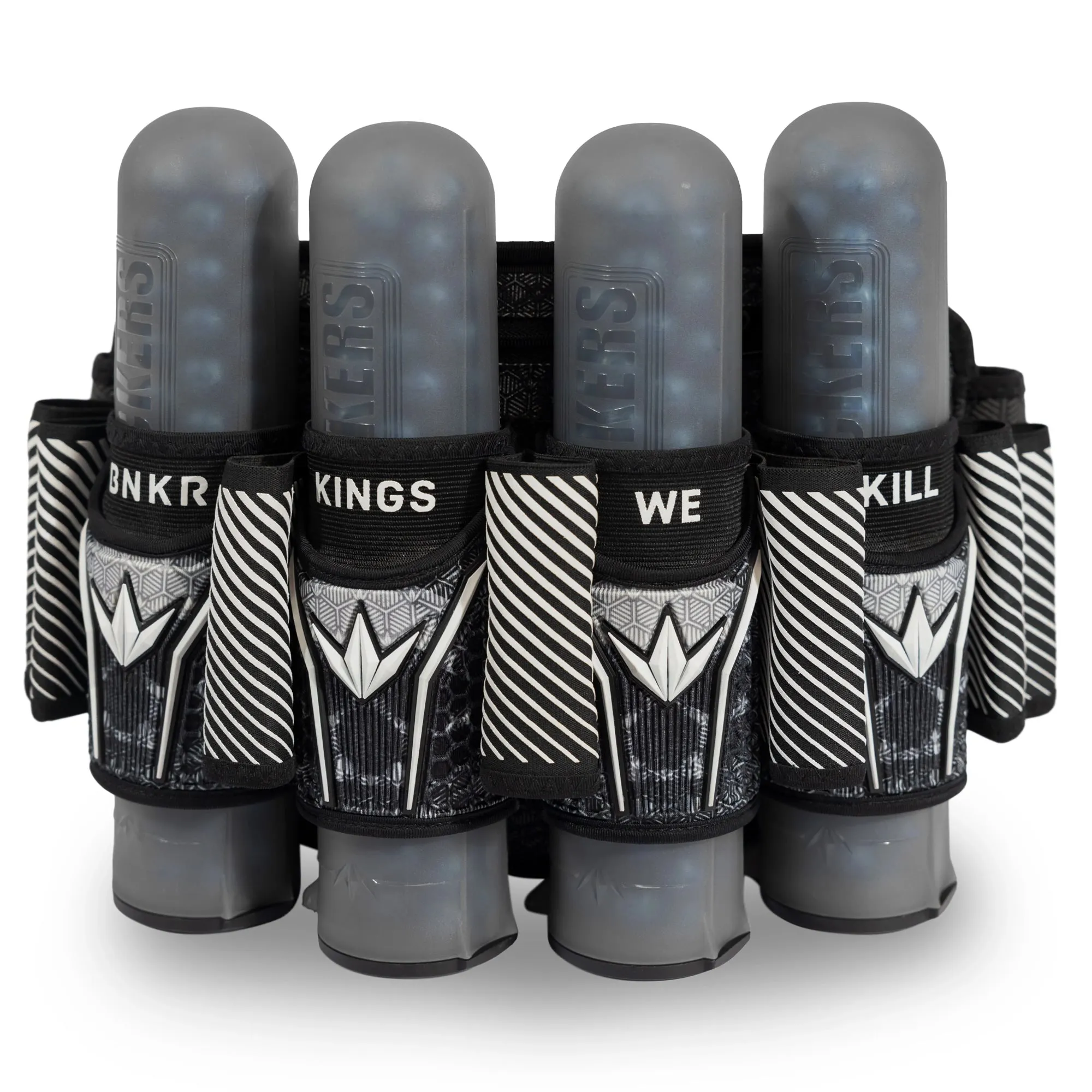 Bunkerkings Fly2 Pack - White Skull - 4 7