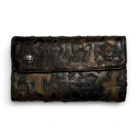 Camo Cross Patch Wave Wallet