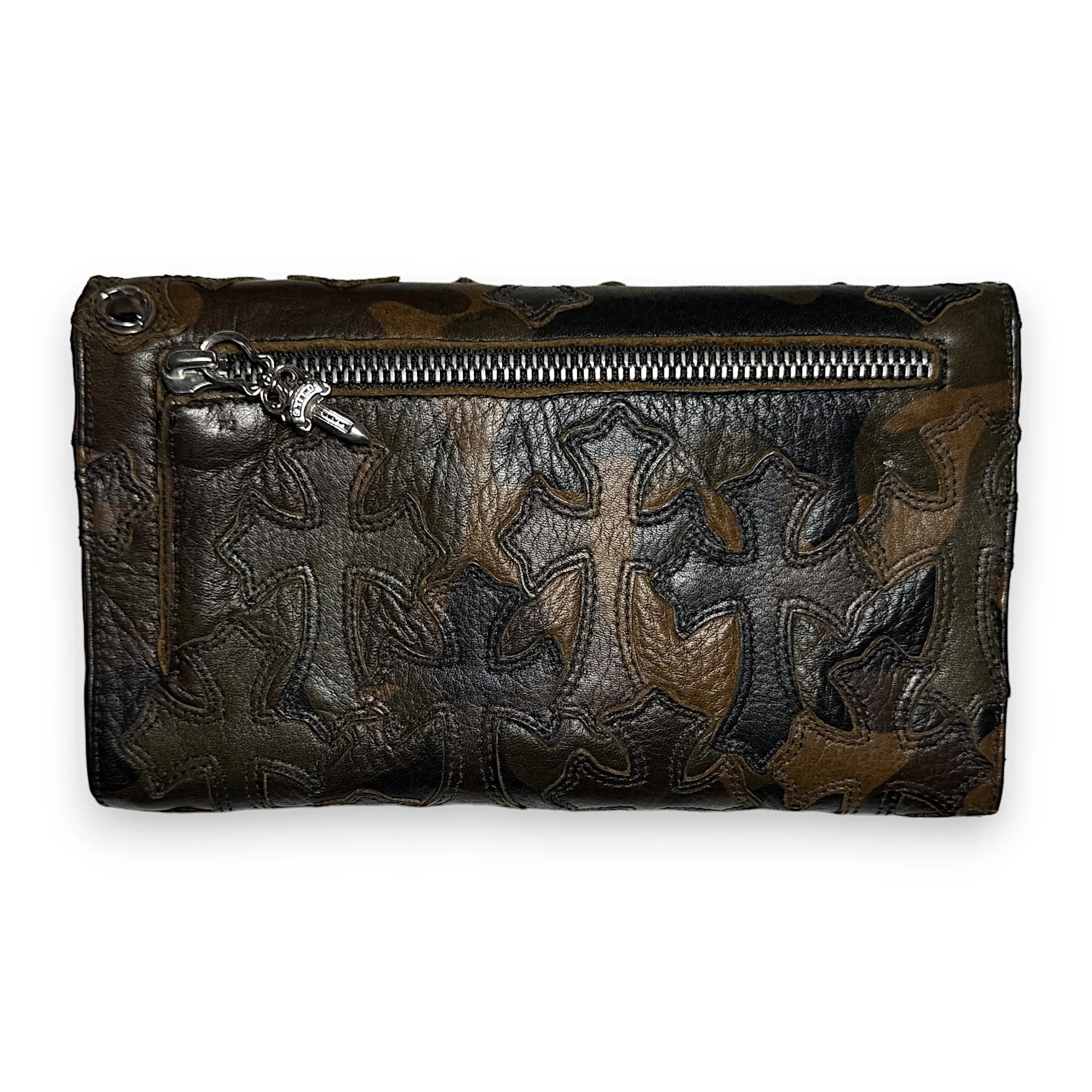 Camo Cross Patch Wave Wallet