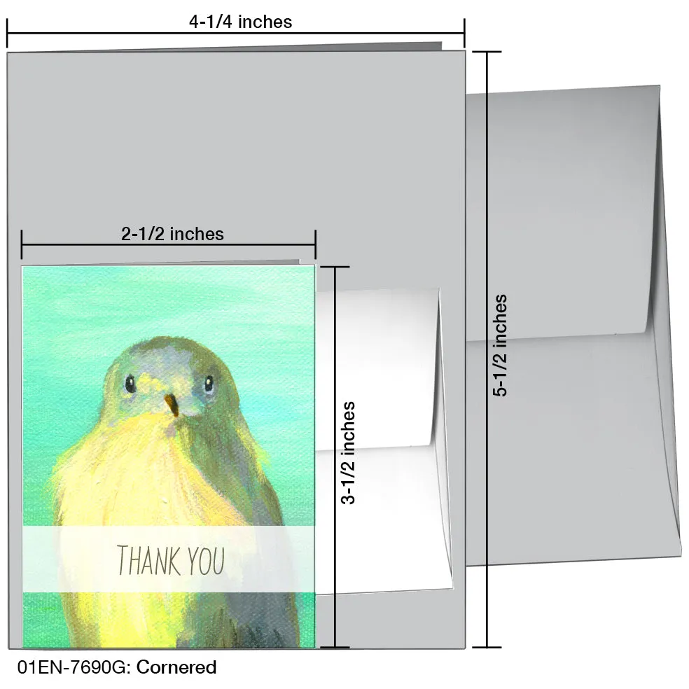 Cornered, Greeting Card (7690G)