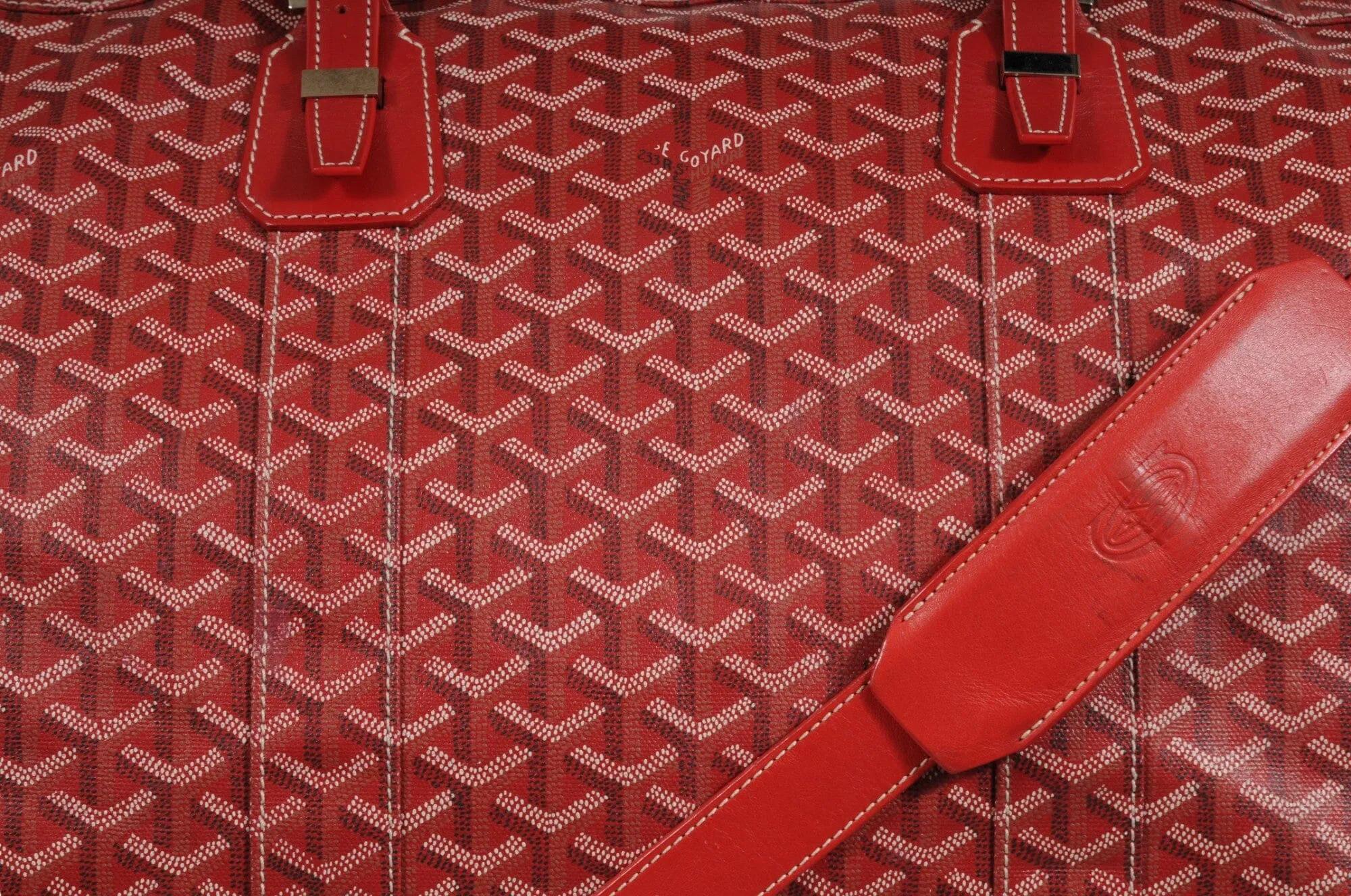 Croisière 60 Duffle Bag ( Red )