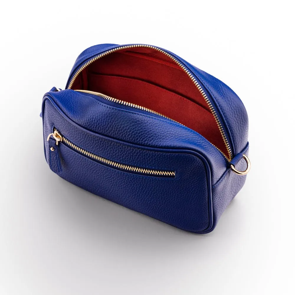 Cross Body Camera Bag - Cobalt