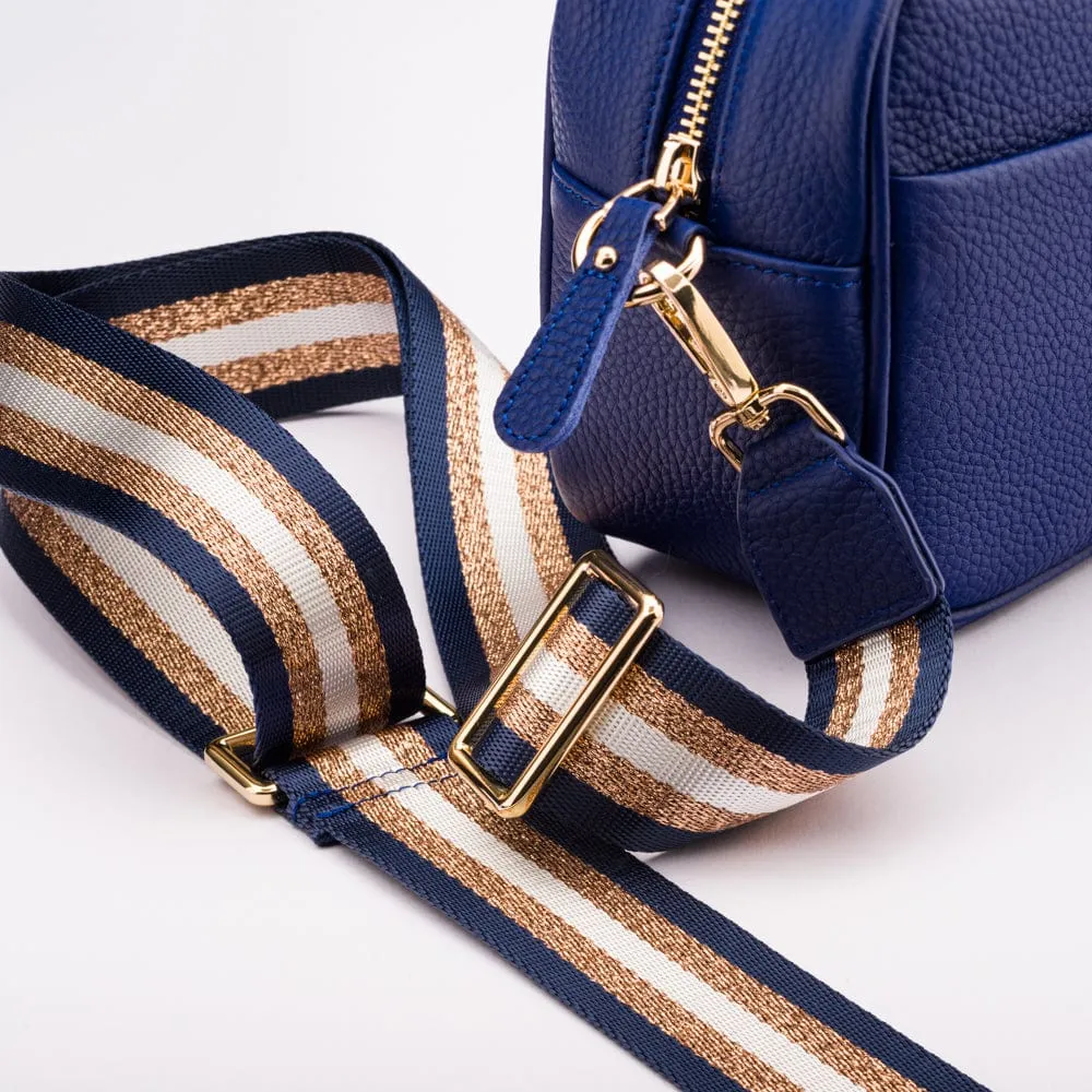 Cross Body Camera Bag - Cobalt