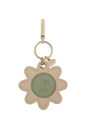 DAISY KEYRING MACADAMIA/SAGE