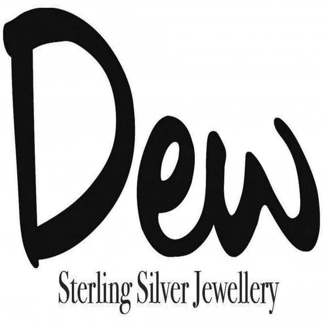 Dew Sterling Silver Dinky Charming Sausage Dog Stud Earrings 4860HP