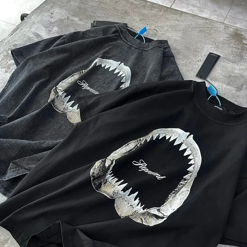 Explore the Ocean's Majesty with MEN Shark T-Shirts