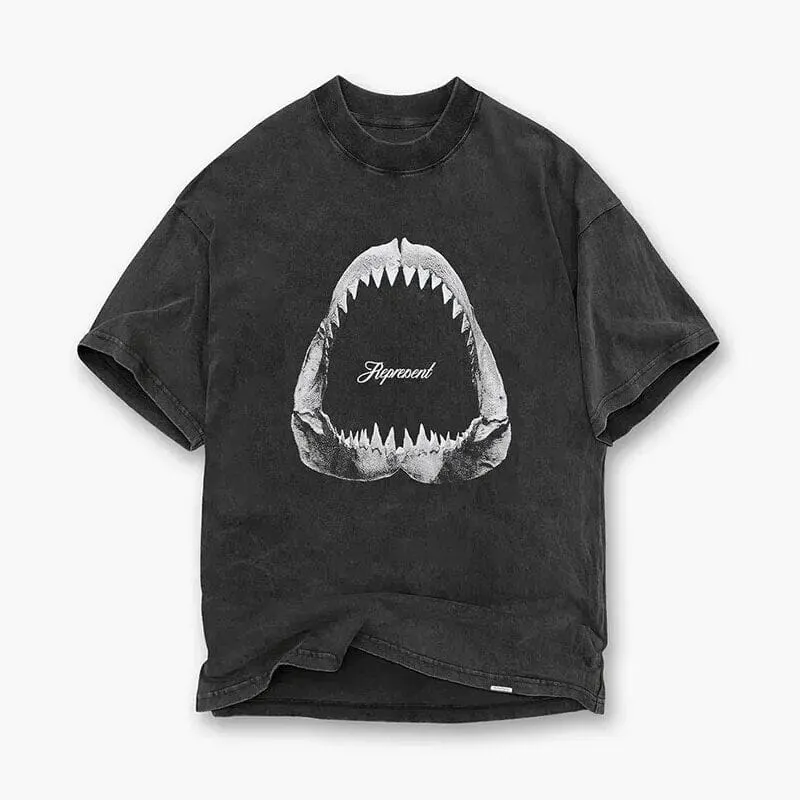 Explore the Ocean's Majesty with MEN Shark T-Shirts