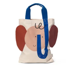 Ferm Living Kids Elephant Tote Bag