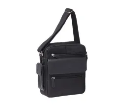 HUDSON LEATHER AND CANVAS TRAVEL CONVENIENT BAG
