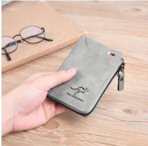 Kangaroo Cards Holder Leather Wallet