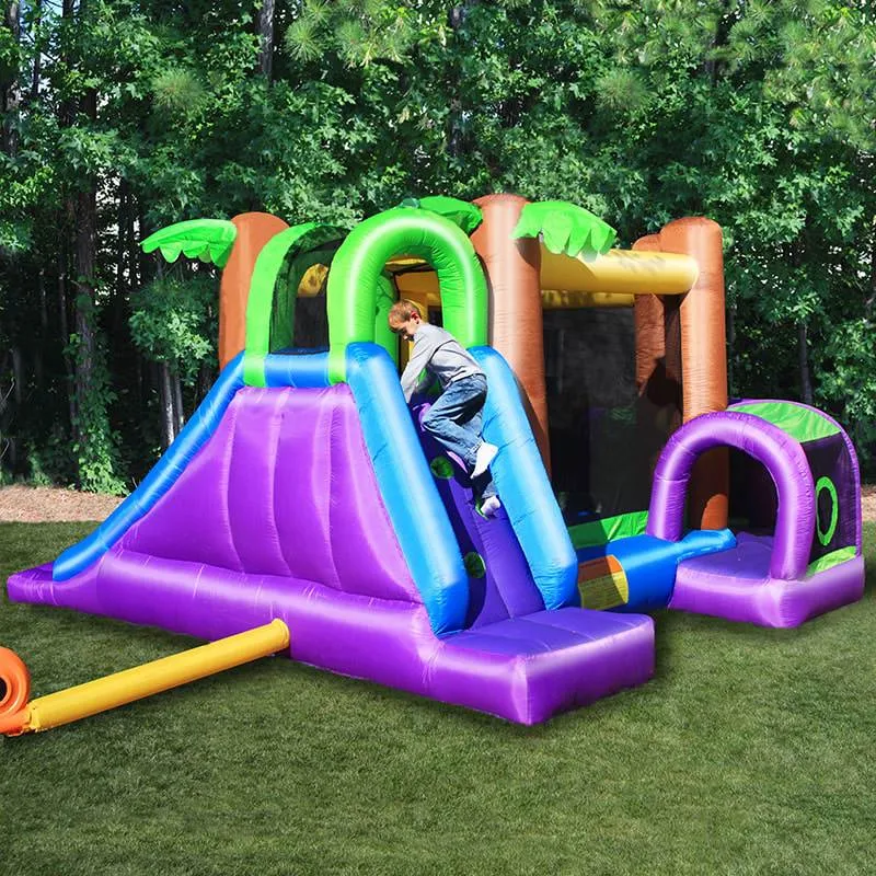 KidWise Monkey Explorer Jumper - Inflatable Bounce House