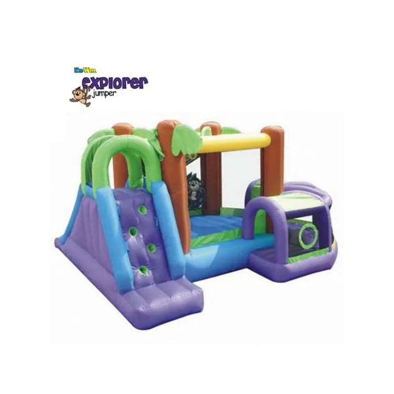 KidWise Monkey Explorer Jumper - Inflatable Bounce House