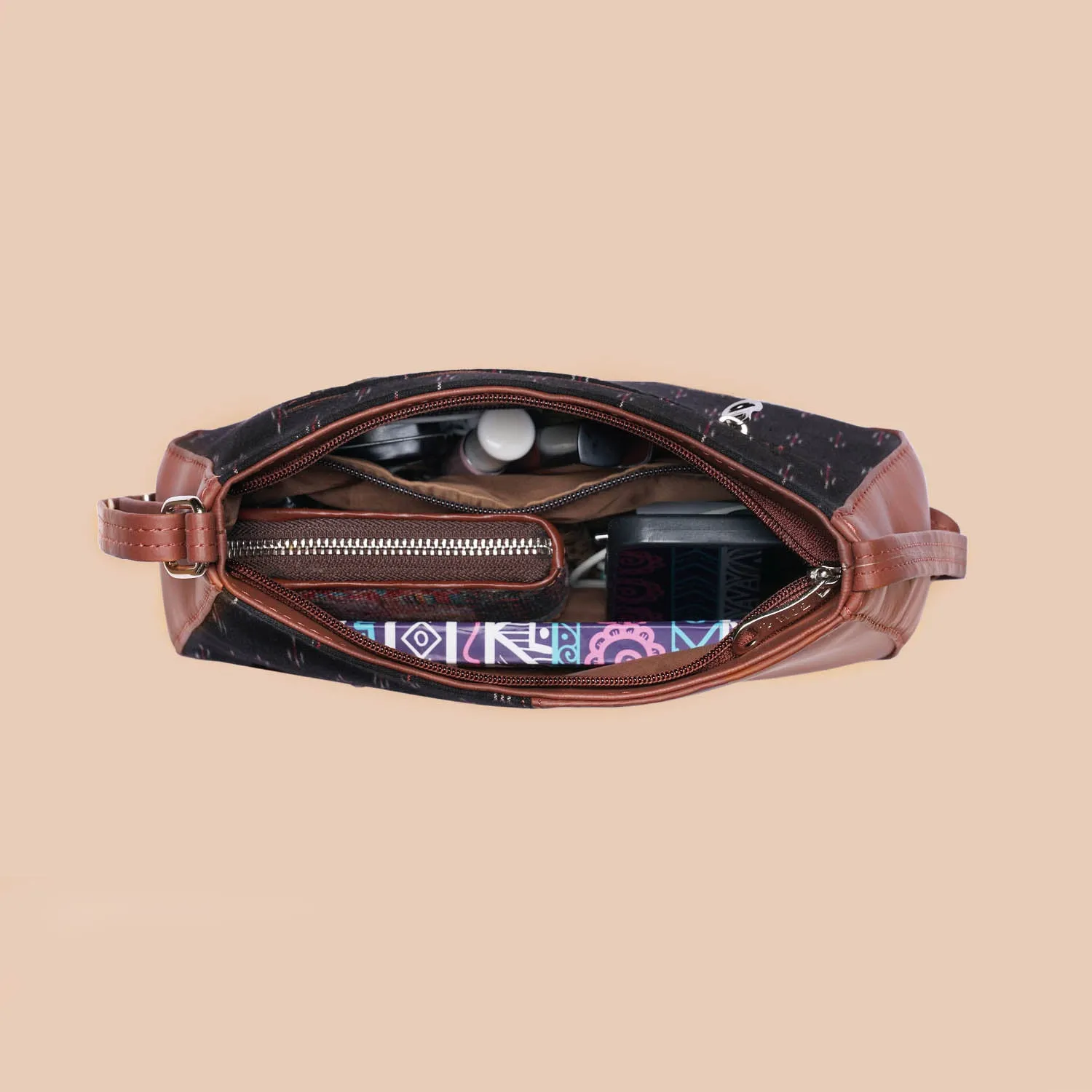 Kovil Blue Boat Sling Bag