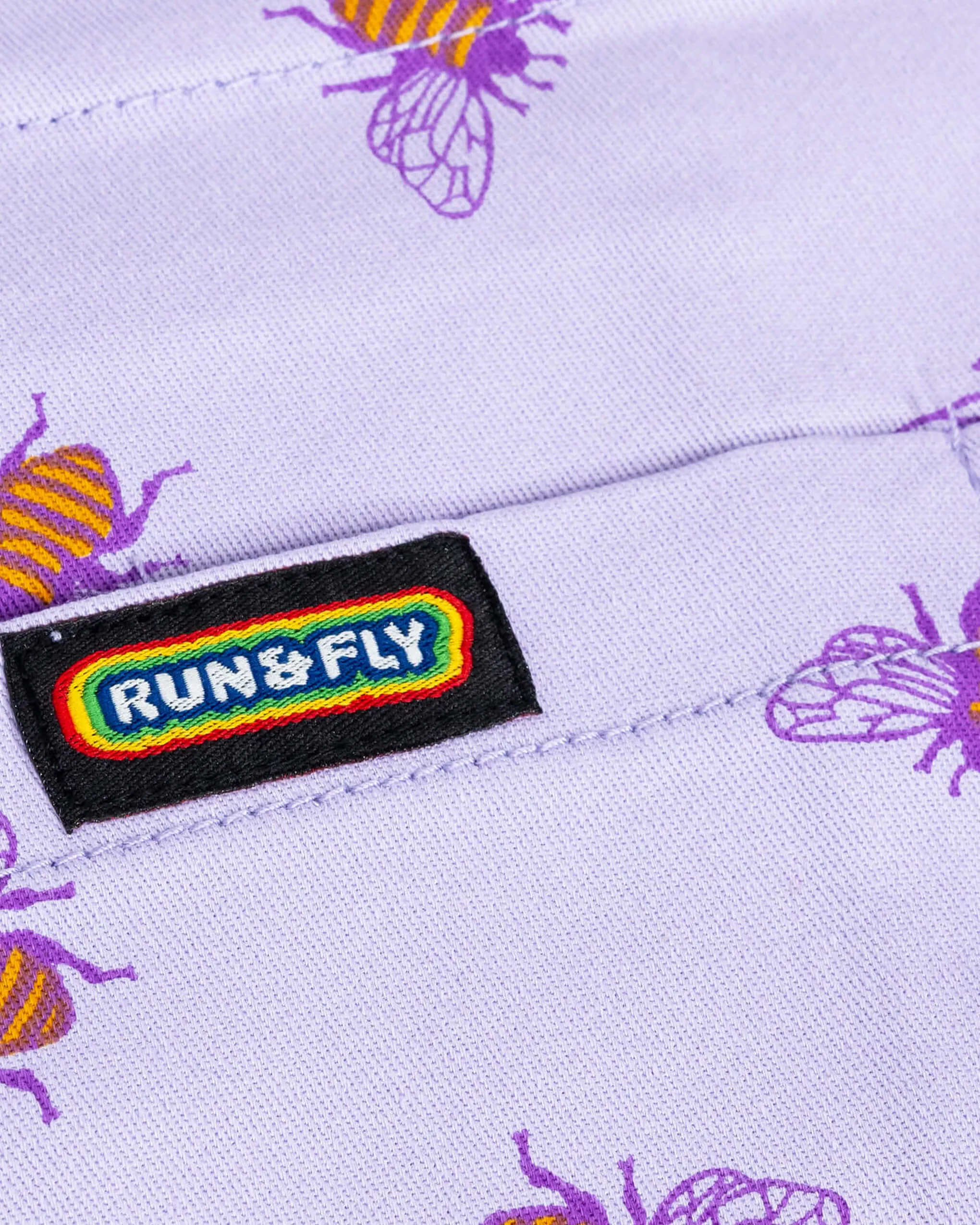Lavender Bees Tote Bag