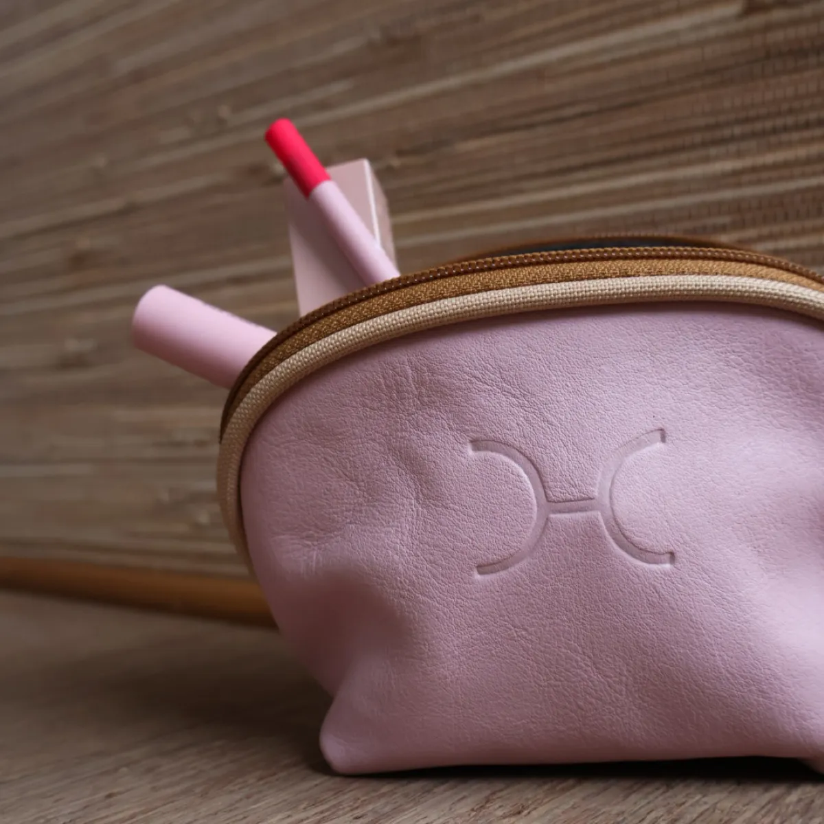 Makeup Bag Leather