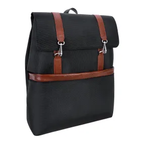McKlein ELEMENT 17" Nylon, Two-Tone, Flap-Over, Laptop & Tablet Backpack