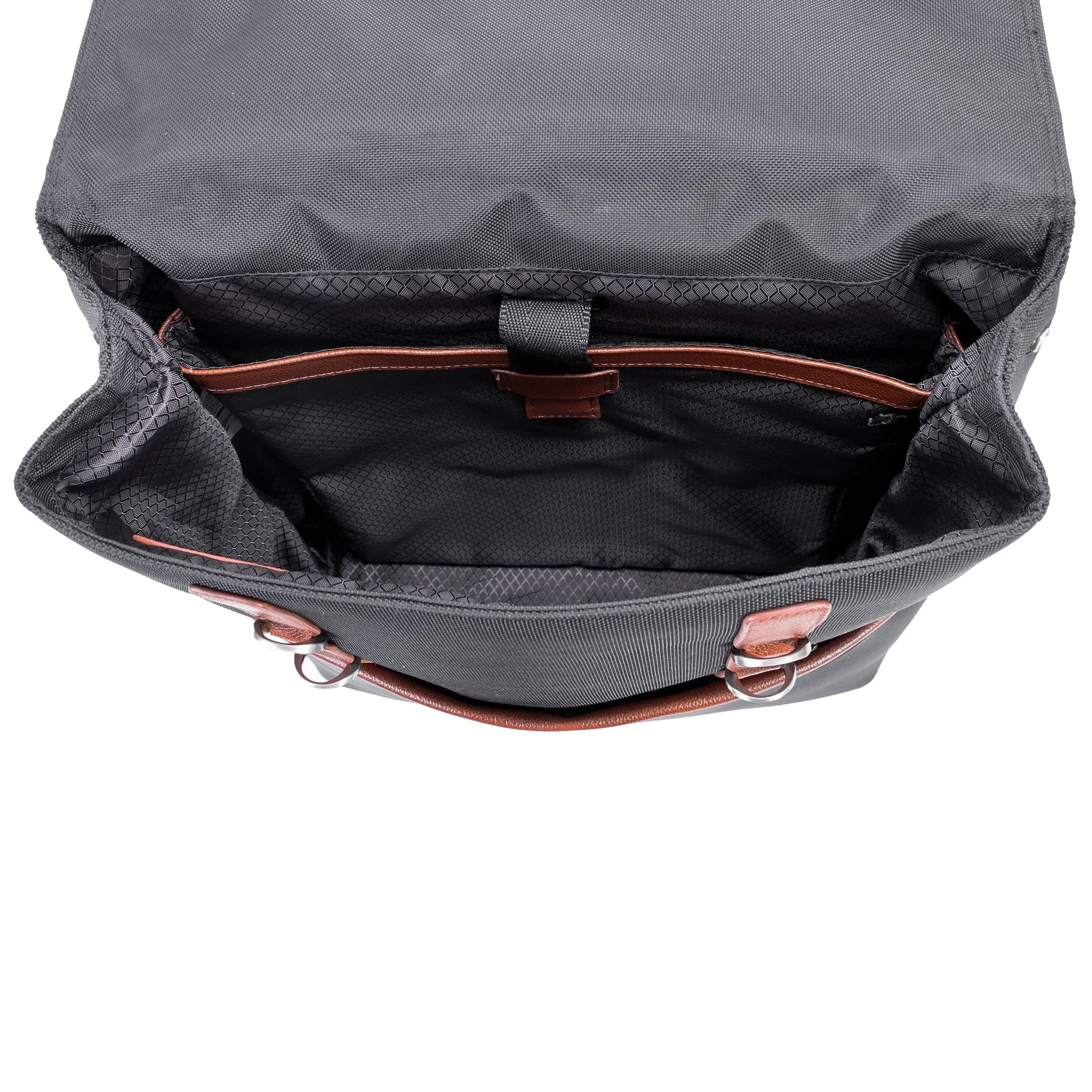 McKlein ELEMENT 17" Nylon, Two-Tone, Flap-Over, Laptop & Tablet Backpack