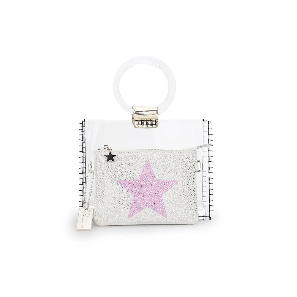 MINI MOLLY - SILVER GLITTER