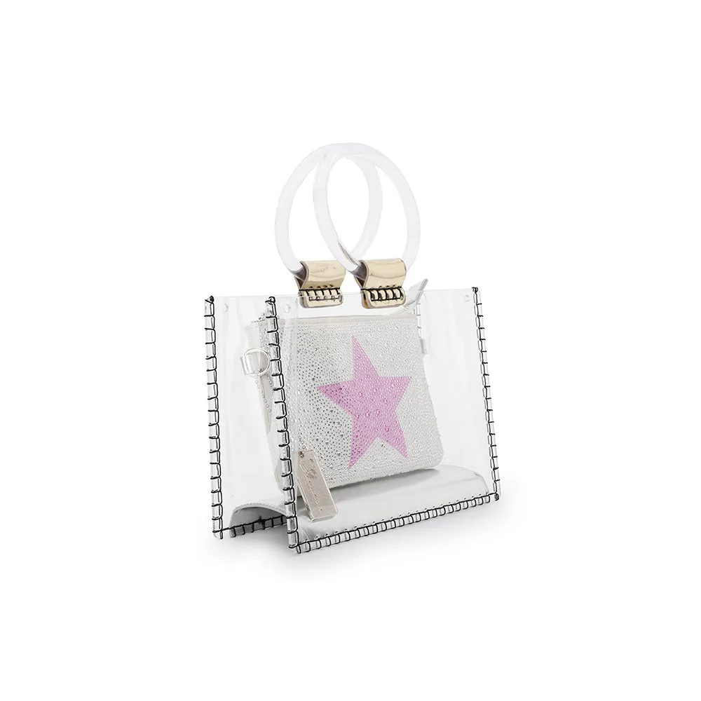 MINI MOLLY - SILVER GLITTER