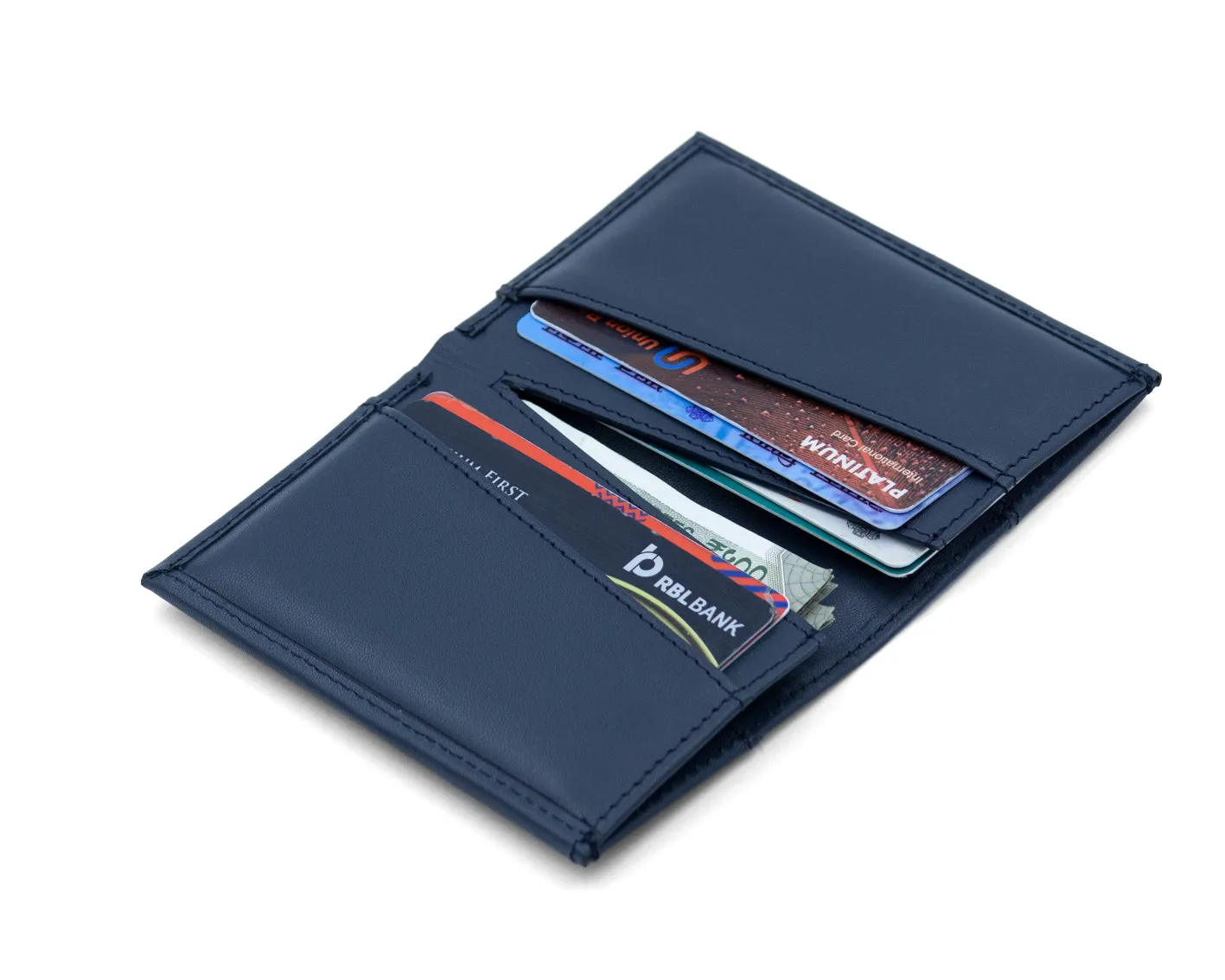 Mini Wallet - Midnight Blue