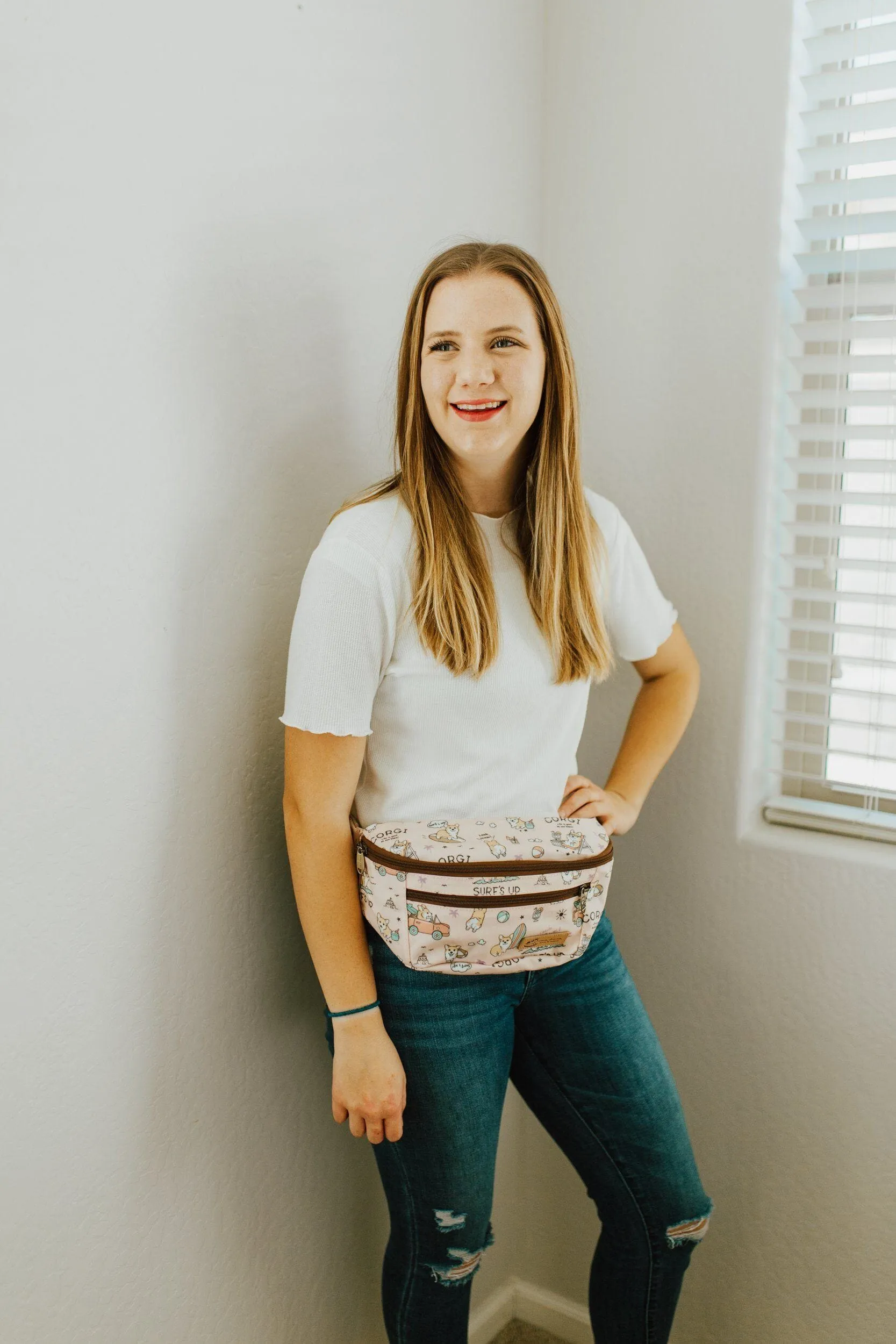 Navy Blue Fanny Pack