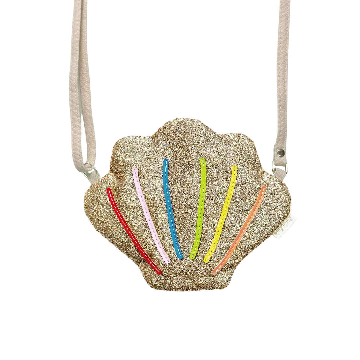 Rockahula Kids - Rainbow Shell Glitter Bag