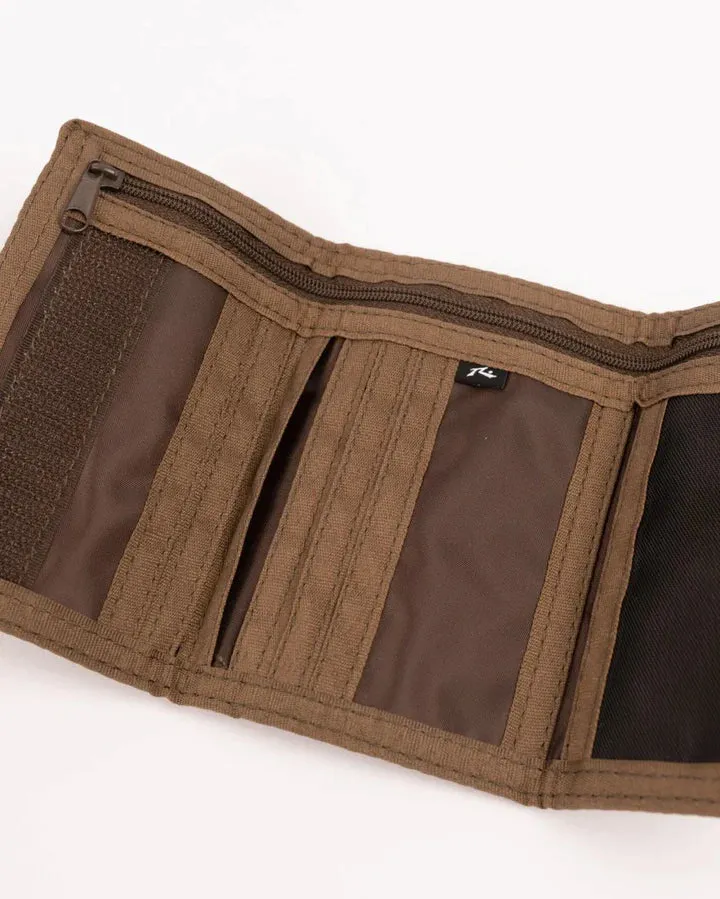 Rusty Frenzy Cord Tri-Fold Wallet