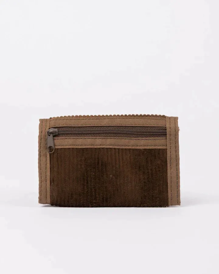 Rusty Frenzy Cord Tri-Fold Wallet