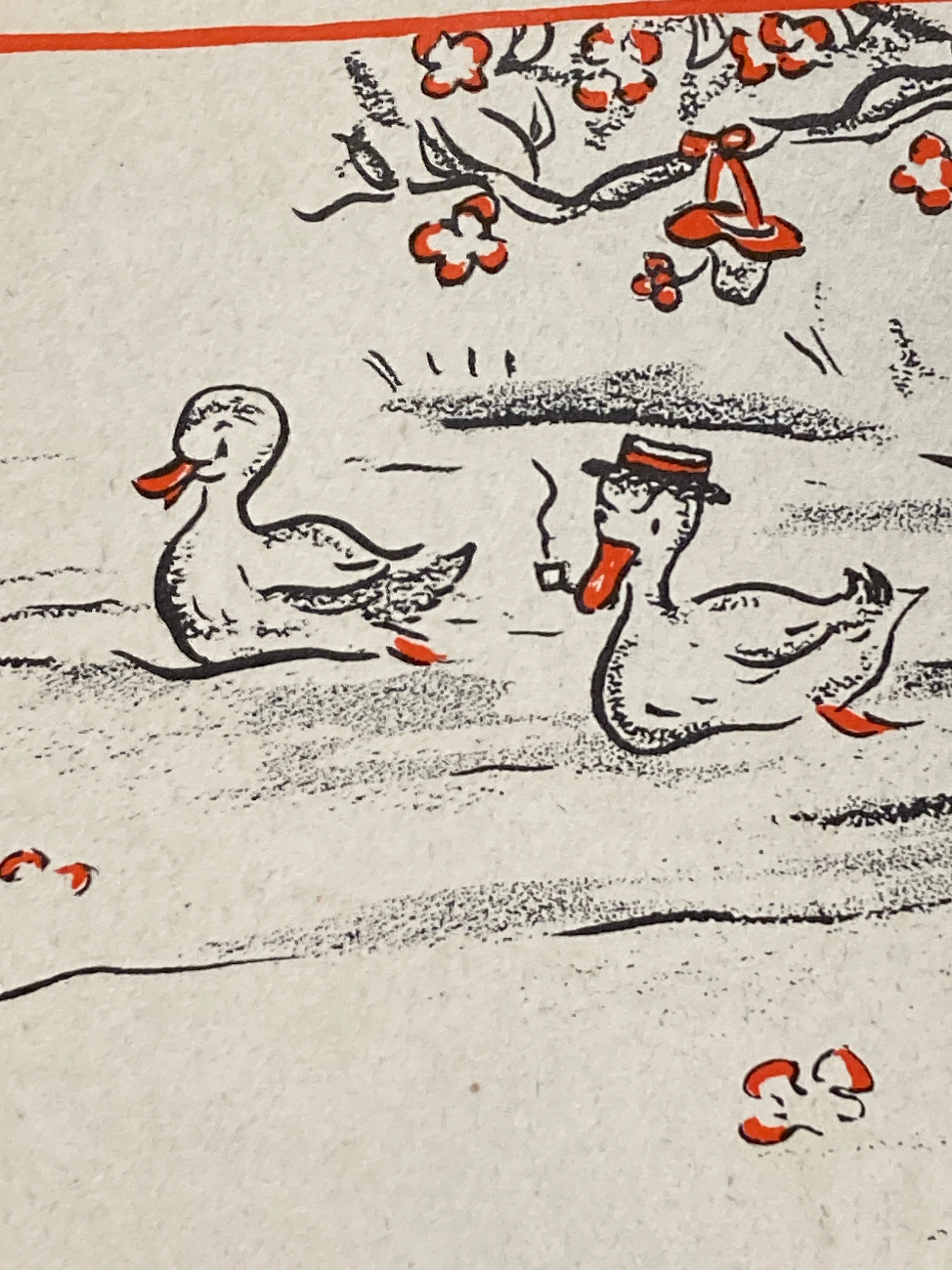 Seven Diving Ducks