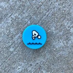 Springboard Diving Charm for Croc Shoes