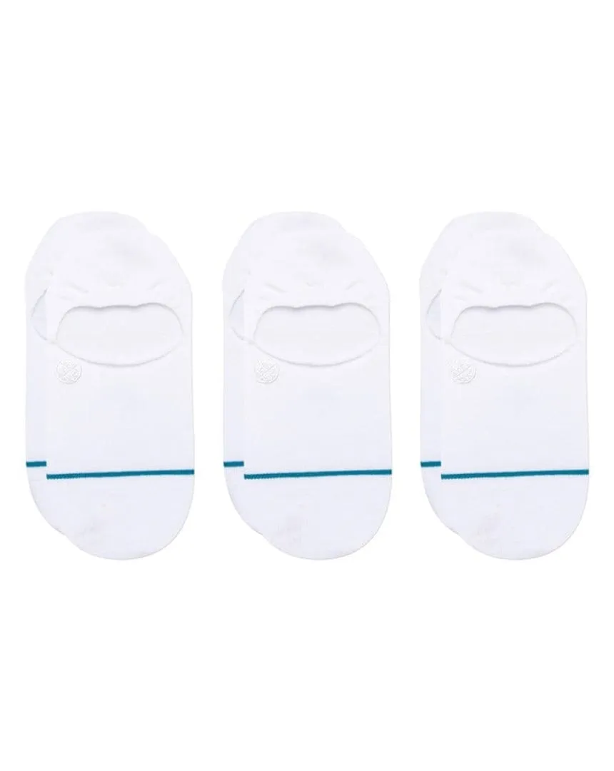 Stance Icon No Show 3 Pack - White