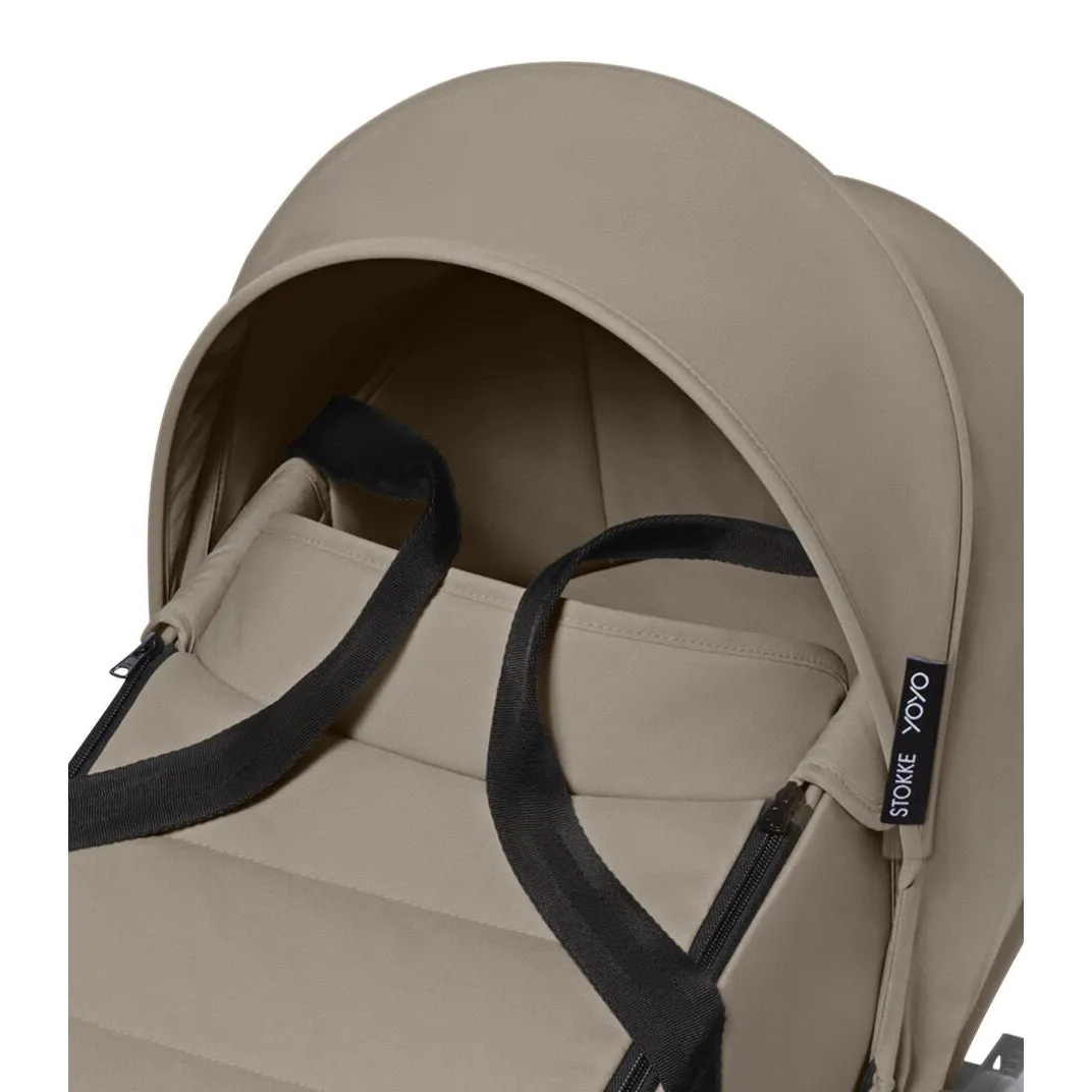 Stokke YOYO Newborn Shell - Stone (Pre-Order; Est. Delivery in 4-6 Weeks)