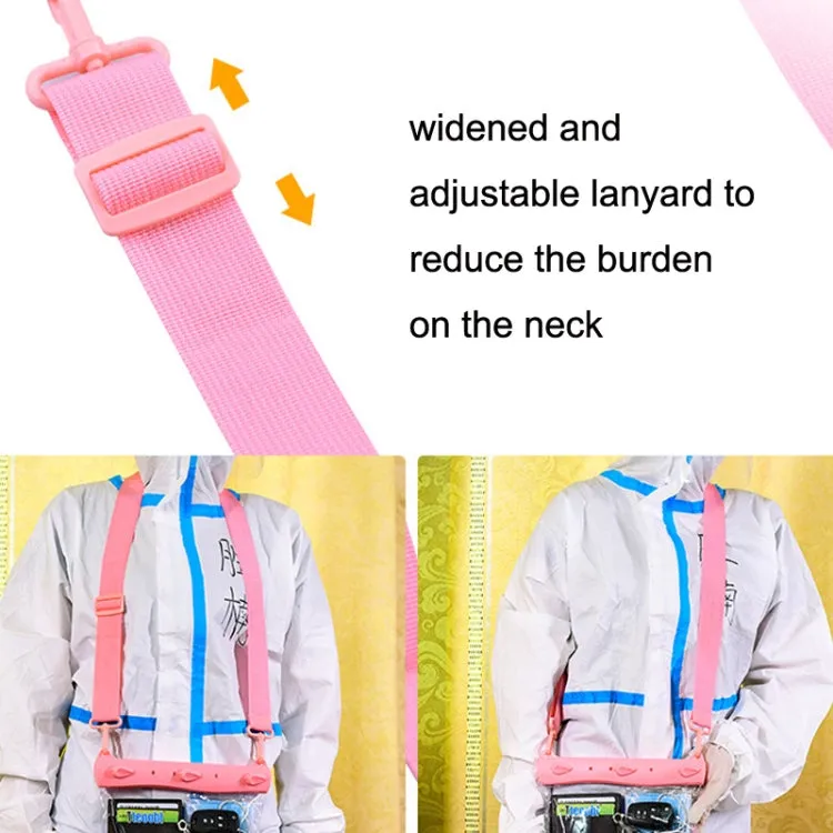 Tteoobl T-019A Sundries Storage Bag Phone Waterproof Shoulder Messenger Bag, Size: One Code(Blue)
