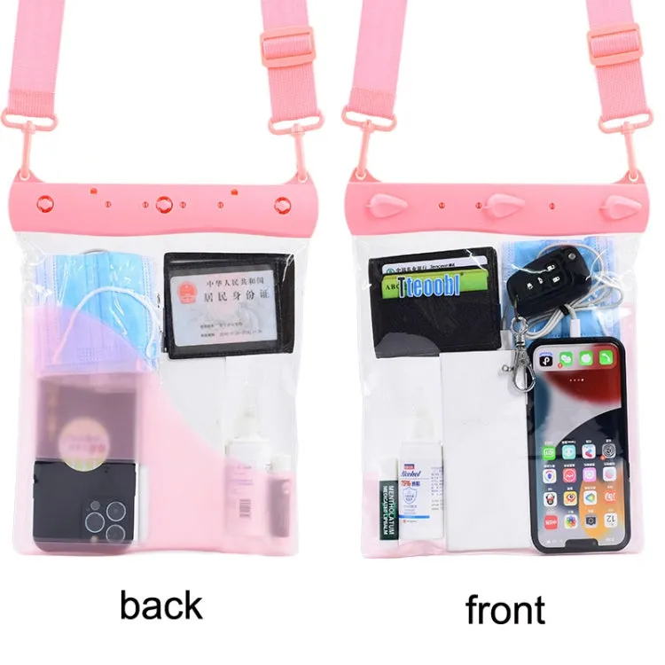 Tteoobl T-019A Sundries Storage Bag Phone Waterproof Shoulder Messenger Bag, Size: One Code(Blue)