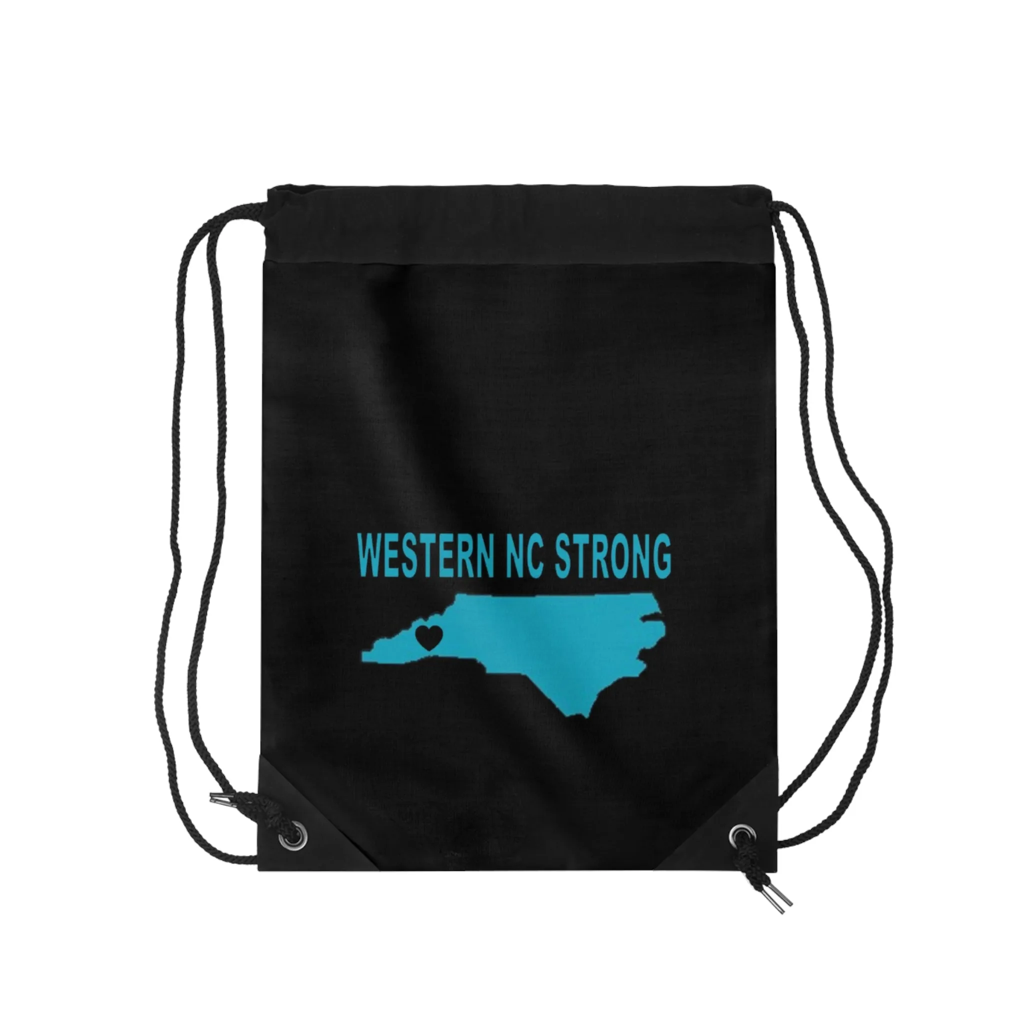 Western NC Strong Drawstring Bag