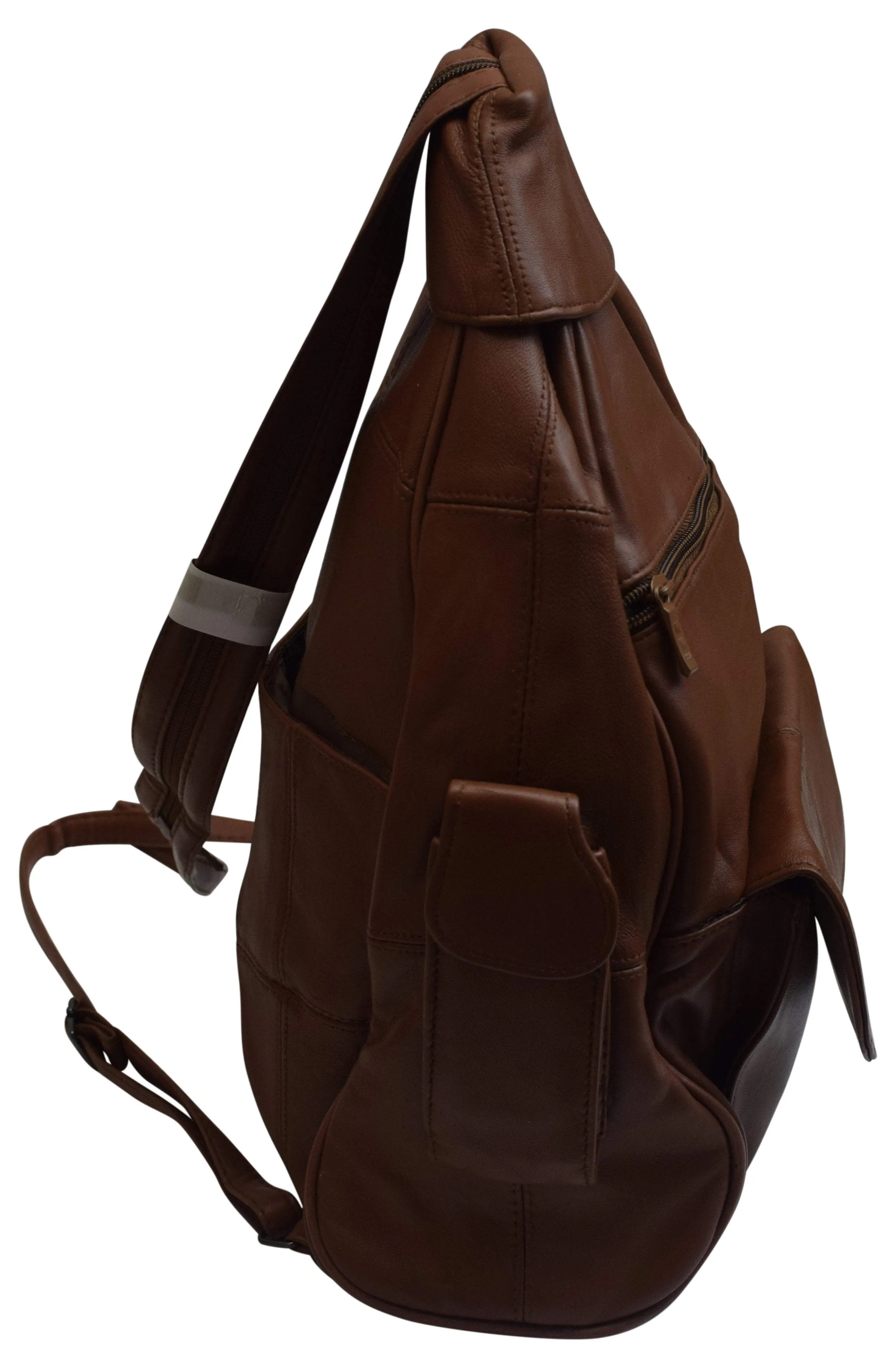 Womens Leather Convertible Backpack Shoulder Bag Purse for Ladies With Cellphone Holder