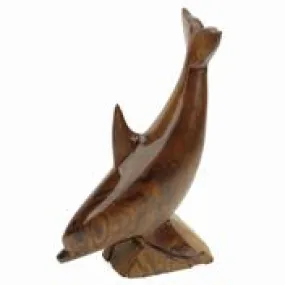 Wood Dolphin Diving Mini